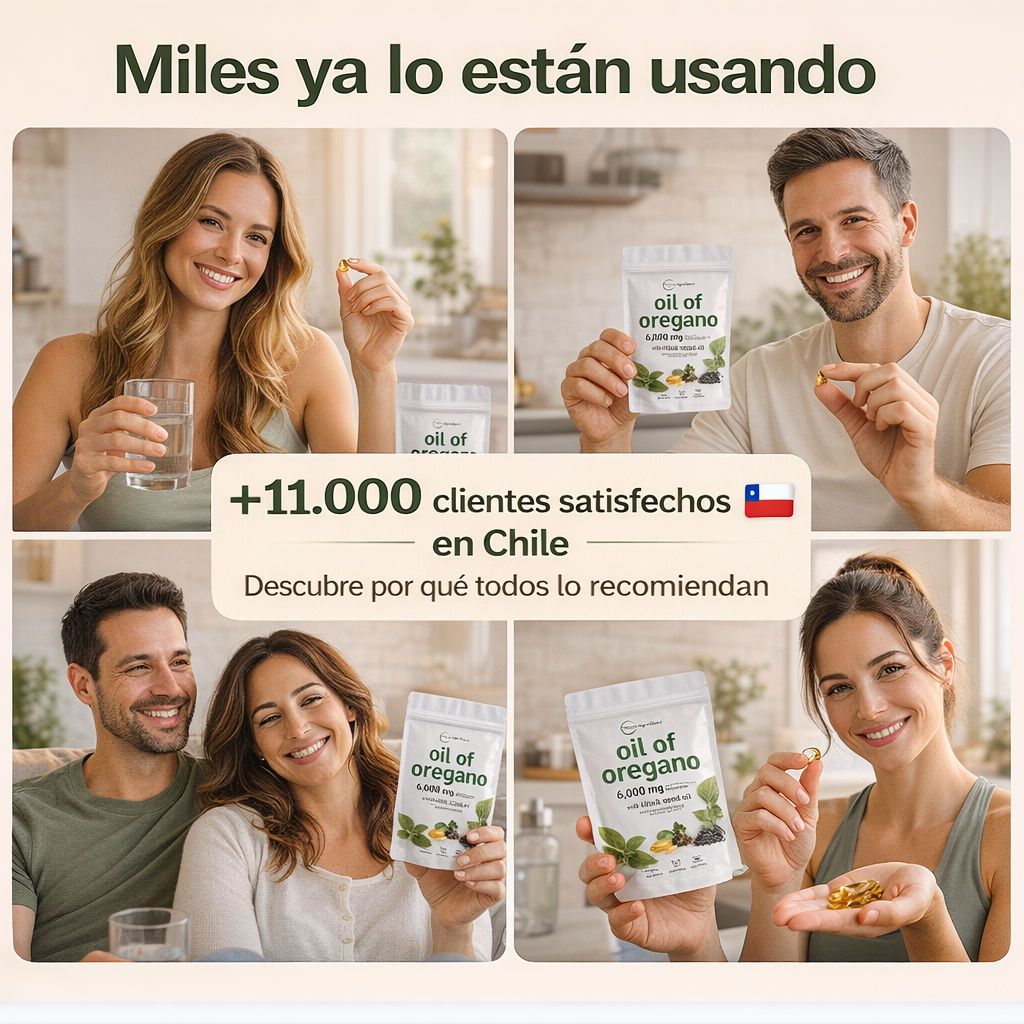Aceite De Orégano 30 capsulas - Refuerza tu sistema inmune y mejora tu digestión de forma natural