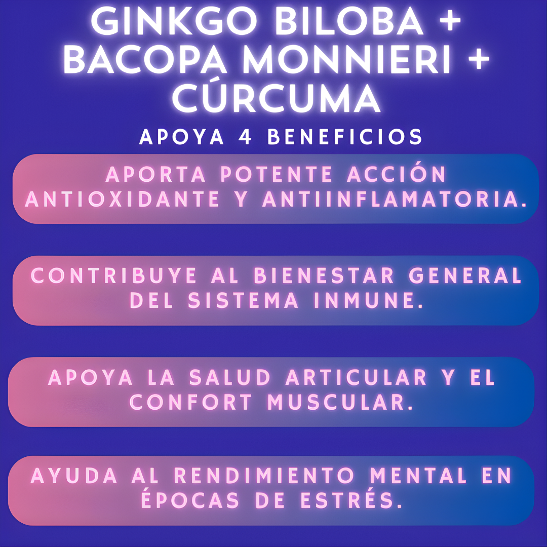 BRAIN SUPLEMENTO PARA LA MEMORIA – Enfoque mental, claridad diaria y apoyo cognitivo para tu rutina