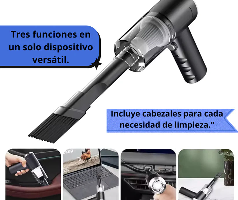 Aspiradora Multiuso Pro 3 en 1- Aspiradora y Sopladora Portátil + ENVIO GRATIS