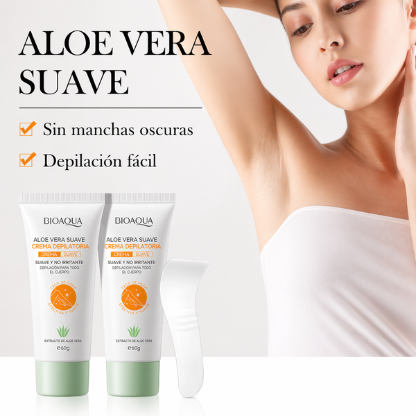 Bioaqua Aloe Vera – Depilación Rápida, Suave y Sin Dolor