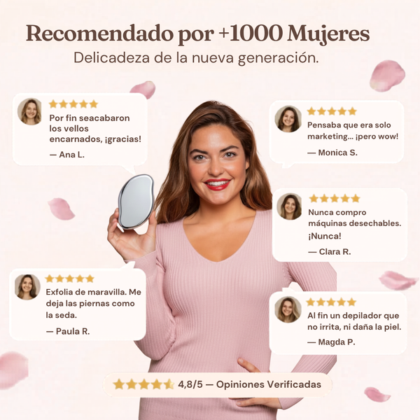 2x1 Depilación sin dolor y piel suave al instante tras la ducha diaria