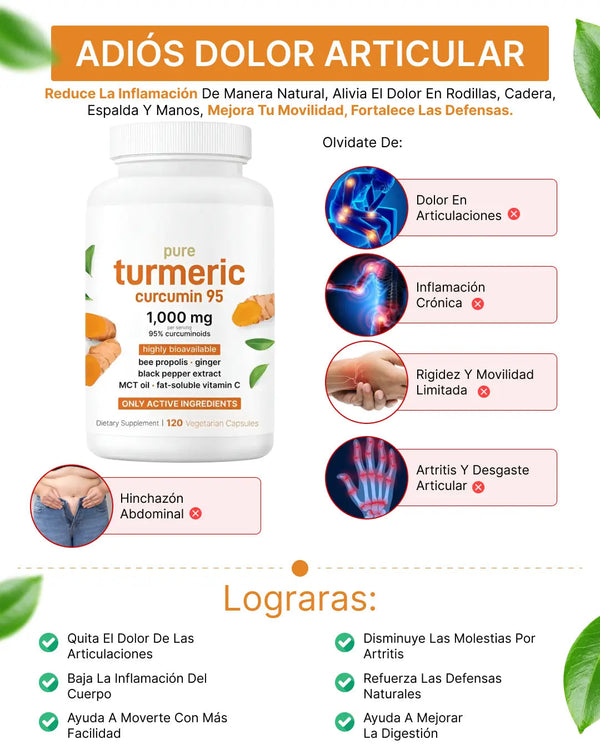 Turmeric 4 en 1 Natural